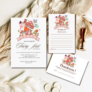 Poster Cápsula Tempo Fada Enchida primeiro aniversario Mí