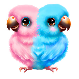 Cartão De Informações Revolução do Gênero do Papagaio-Bebê-Cujo