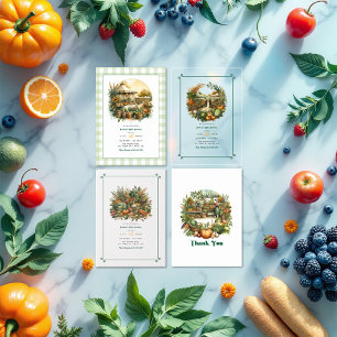 Cartão De Agradecimento Aniversário do Mercado Russo de Agricultores Culti