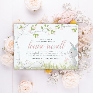 Convites chá de fraldas de bebê