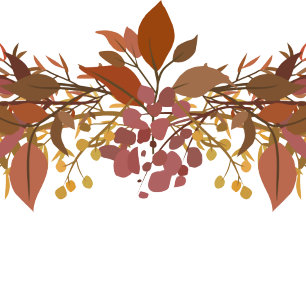 Convites Folhas de outono de Aquarela Casamento