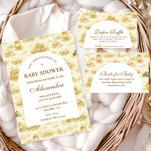 Convites Chá de Bebê Safari da Selva Fofa