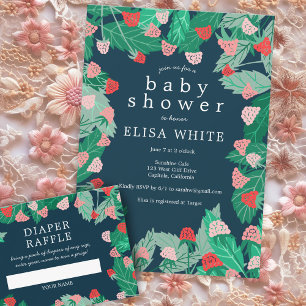 Convites Chá de fraldas PERSONALIZADO Colorido de Correção 