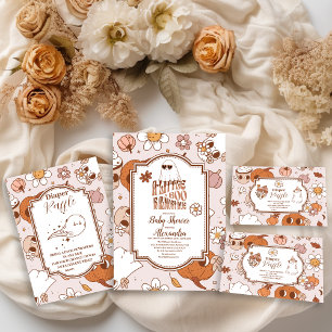 Prato De Papel Grooven Halloween Pequeno Chá de fraldas Boo