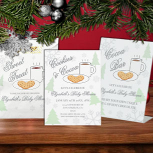 Convites Chá de Bebê Cookies & Cocoa
