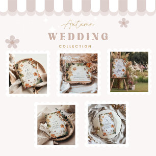 Cartão RSVP Casamento Rustic Grapevine Autumn