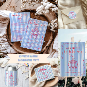 Adesivo Fim de Semana da Dolce Vita Bachelorette