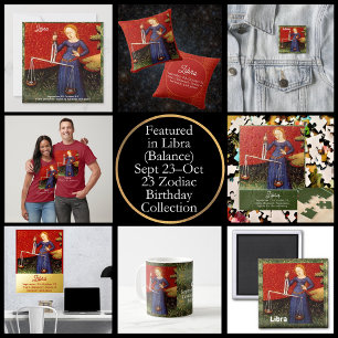 Convites Símbolo Libra Zodiac Escala Festa de aniversário