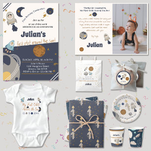 Convites Primeiro aniversário, primeira órbita ao redor do 