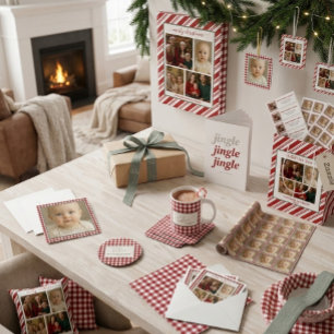 Papel De Presente elegância grande muitas imagens colagem presentes