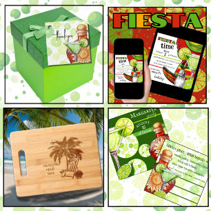 Convites Hot Sombrero   Verde Amarelo vermelho   Fiesta The