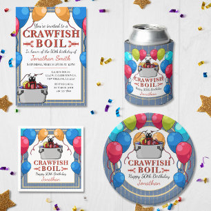 Prato De Papel Festa de aniversário de lagosta