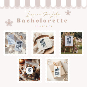 Adesivo Amor no lago Bachelorette Weekend