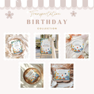 Prato De Papel Segundo aniversário De Carro Safari Race