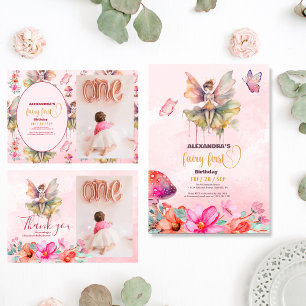 Convites Primeiro aniversario da Primeira Rapariga