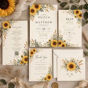 Cartão de Agradecimento de Casamento Campo de Gira