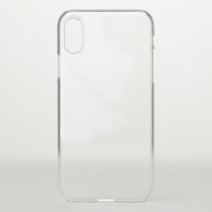 Capa Clearly Deflector iPhone XS, personalizável