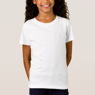 Camiseta Infantil Feminina em Jersey Fina