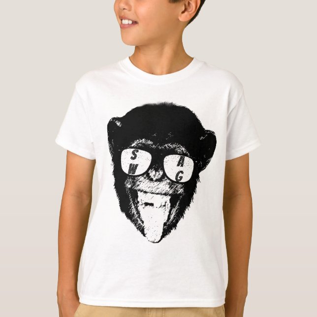 Swag Chimp T-Shirt (Frente)