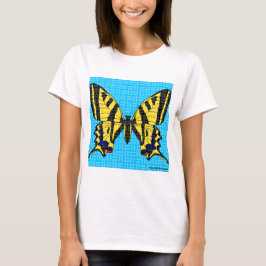 Swallowtail (branco) - Camiseta Básica Feminina