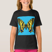 Swallowtail (vívida) - Camiseta Básica Feminina