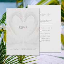 Swan de Placa RSVP de Seleção de Farinha