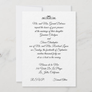 Swan Wedding Suite Convite ~ O Comandante