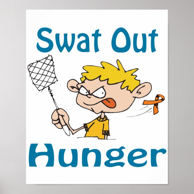 Swat Out Hunger Poster (Frente)
