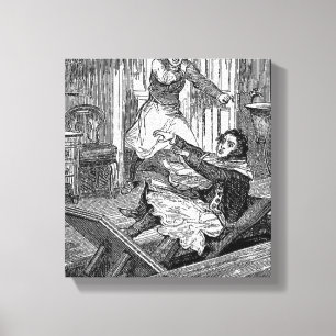 Sweeney Todd-Barbers Cadeira-Penny Terrível Canvas