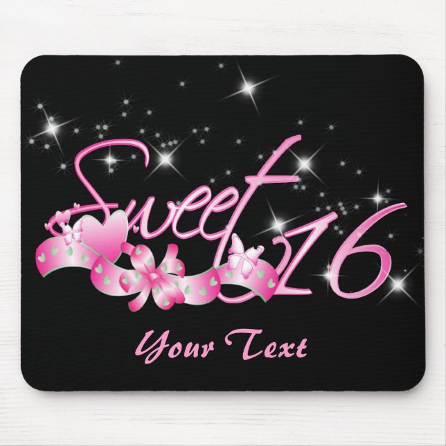 Sweet 16 Keepsaame Mousepad (Frente)