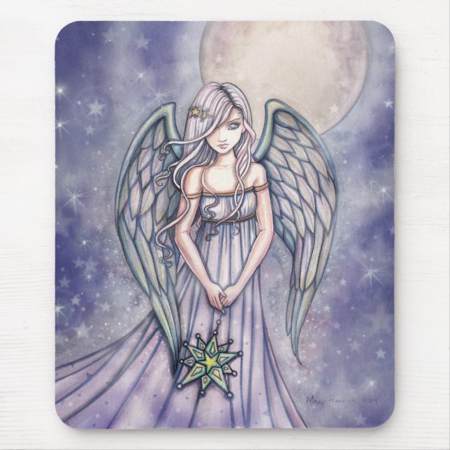 Sweet Angel Mousepad de Molly Harrison (Frente)