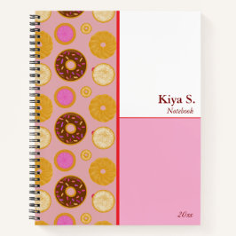 Sweet Donuts Spiral Notebook 