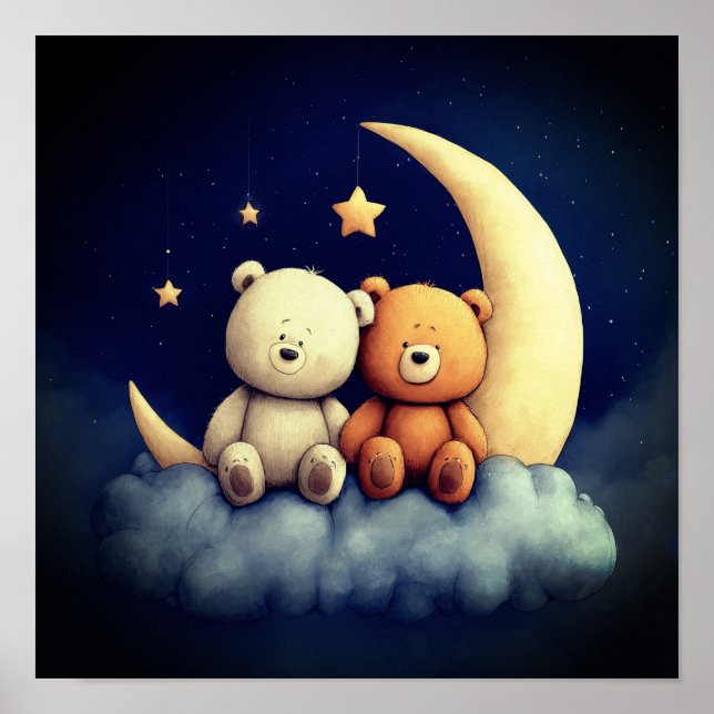 Sweet dreams nursery poster (Frente)