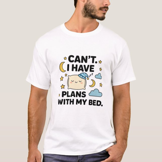 Sweet Dreams Pillow – Cozy Sleep Vibes T-Shirt (Frente)