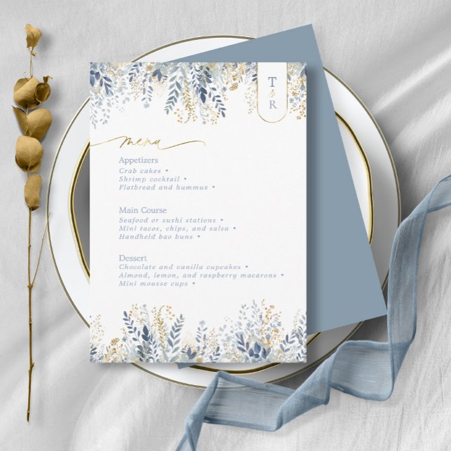 Sweet Floral Wedding Menu ID1045 (Criador carregado)