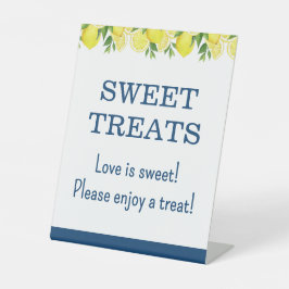 Sweet Treats Lemon Bridal Shower Sign