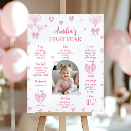 Sweetheart Primeiro Ano Fotografia - Poster