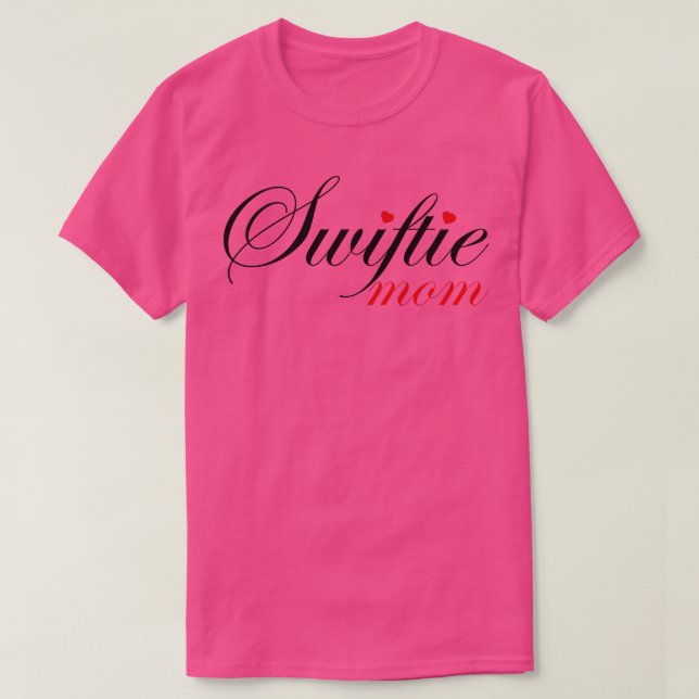 Swiftie Mãe Camisa Vermelha 4 (Frente do Design)