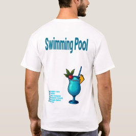 Swimming Pool T-Shirt – Retro Tropical Cocktail