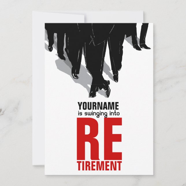 Swingers de Convite de festas para Rat Pack (Frente)