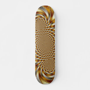 Swirl Fractal 1 - Fractal Skateboard