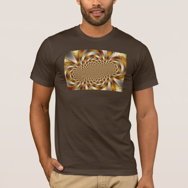 Swirl Fractal 1 - T-shirt Fractal (Frente)