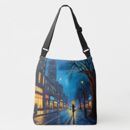 Swirling City Night Tote Bag