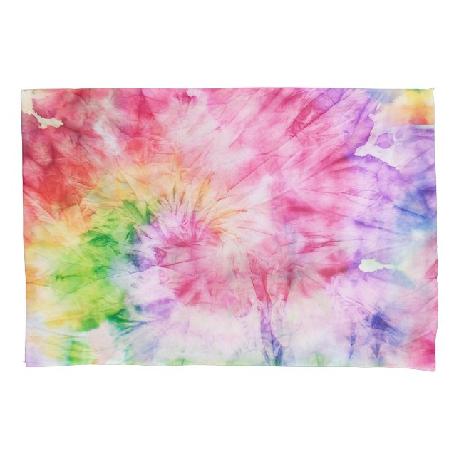Swirls De Verão: Padrões De Tie-Dye Pastel (Frente)