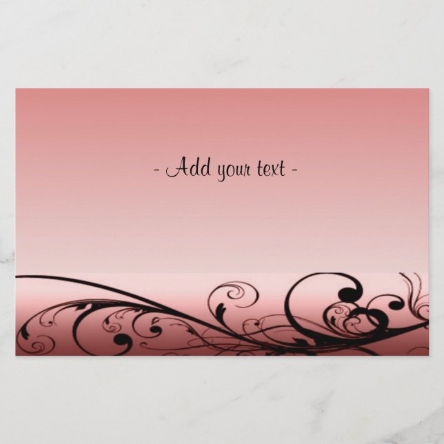 Swirls Deco Flyer (Frente)