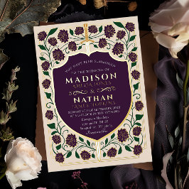 Sword & Shield Medieval Fantasy Casamento Monogram