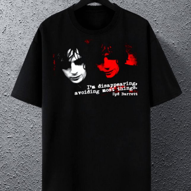 Syd Barrett Faces Unisex T-Shirt (Criador carregado)