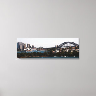 Sydney" Opera House & Harbor Bridge Canvas