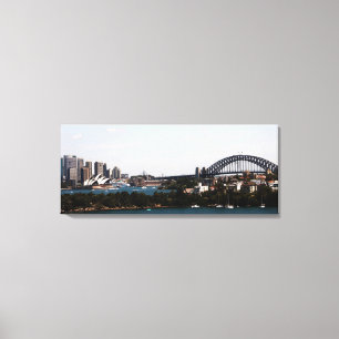 Sydney" Opera House & Harbor Bridge Canvas