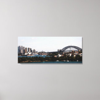 Sydney" Opera House & Harbor Bridge Canvas